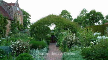 The White Garden at Sissinghurst Castle